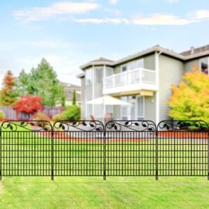 Metal fence