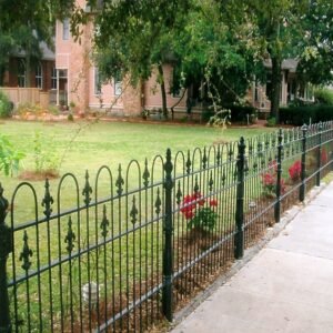 Metal fence