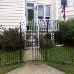 Metal fence